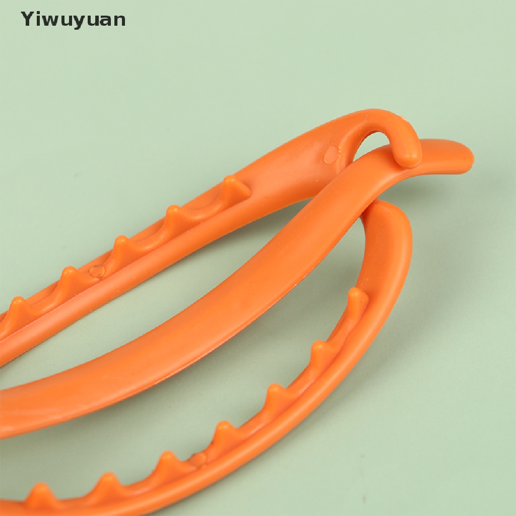 < Yiwuyuan > Kẹp Tóc Mỏ Vịt Bằng Nhựa Cỡ Lớn