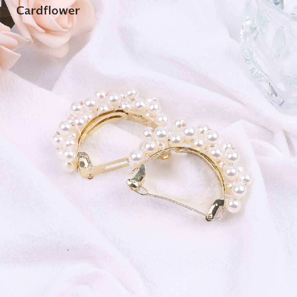 Kẹp Tóc Đính Ngọc Trai Thanh Lịch Dành Cho Nữ