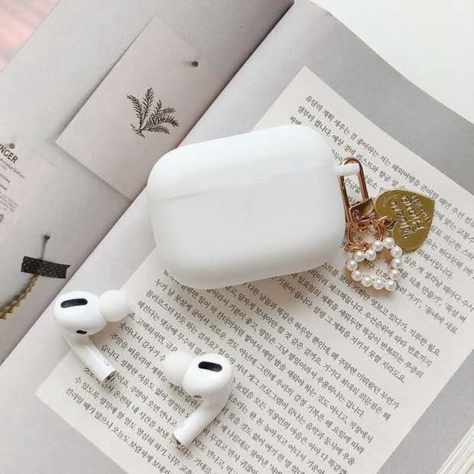 Vỏ Bảo Vệ Hộp Sạc Tai Nghe OPPO Enco buds 2 / Air 2i Bằng Silicon Hình Trái Tim Phối Ren Thời Trang