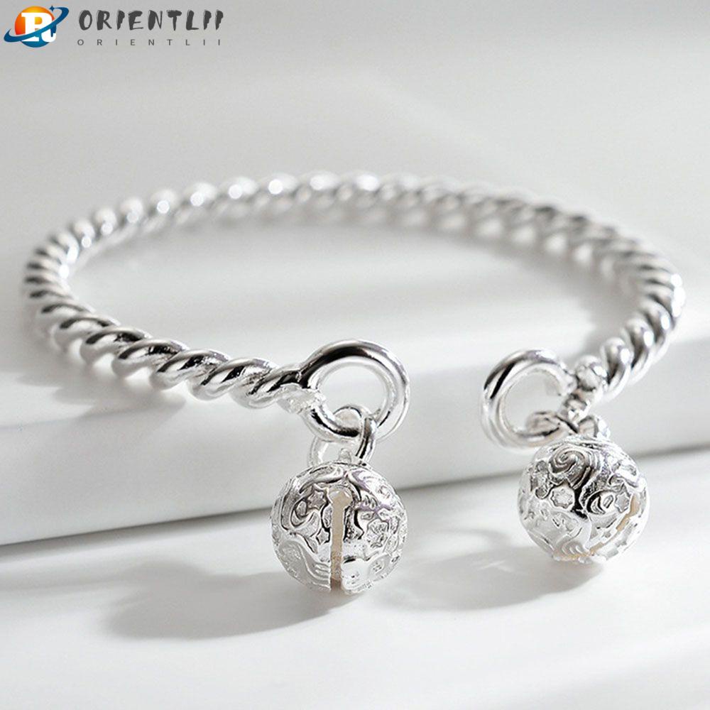 Cặp Chuông Đôi Giả Có Thể Điều Chỉnh Trang Sức Đám Cưới Phong Cách Retro|Vòng Đeo Tay Thời Trang Bằng Silicone Có Charm|Dây Thừng Xoắn Mạ Vàng Cao Cấp Tiện Lợi Dễ Sử Dụng