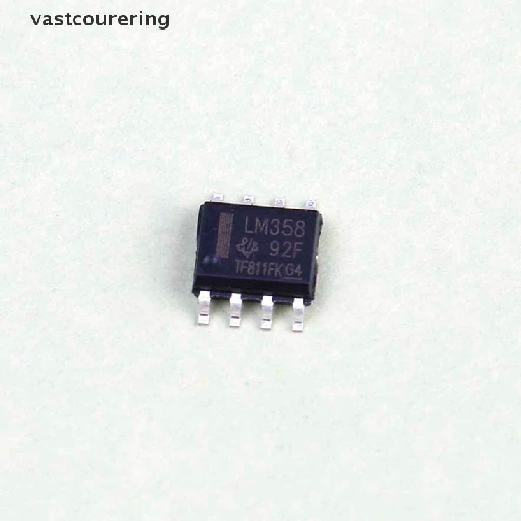 Bộ 10 Linh Kiện Khuếch Đại Kép lm358dr smd sop8 lm358 Nhân Vật Hoạt Hình Xinh Xắn Chất Lượng