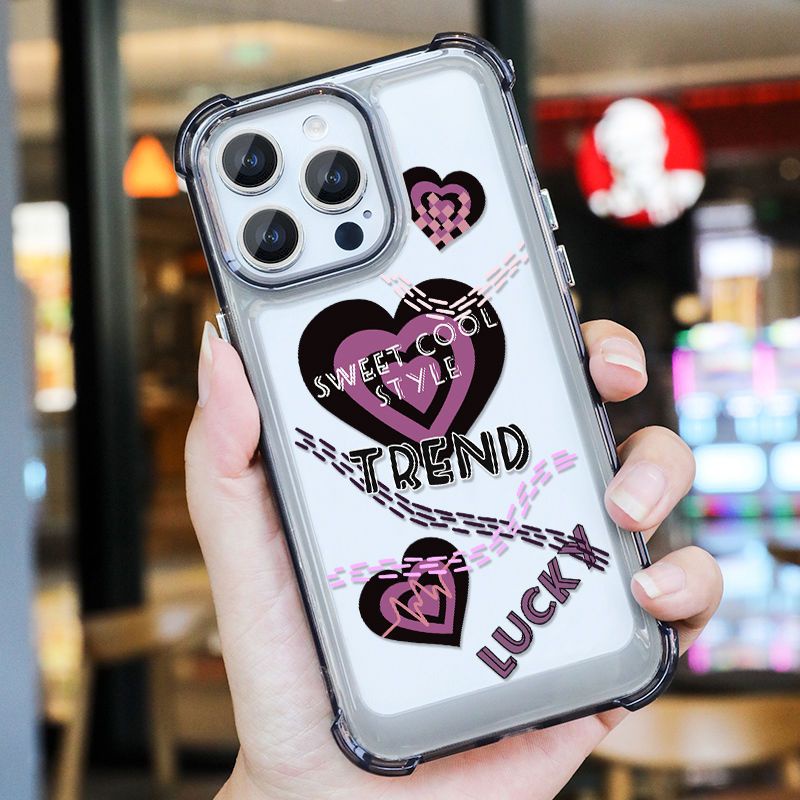 Ốp Điện Thoại Mềm Trong Suốt Chống Sốc Cho IPhone 14 11 Pro Max 13 12 8 7 Plus XS X XR SE 2020