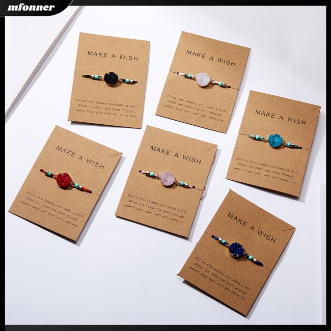 Vòng Tay Chuỗi Hạt Đá Tự Nhiên Thiết Kế Đơn Giản Thời Trang Cho Nữ