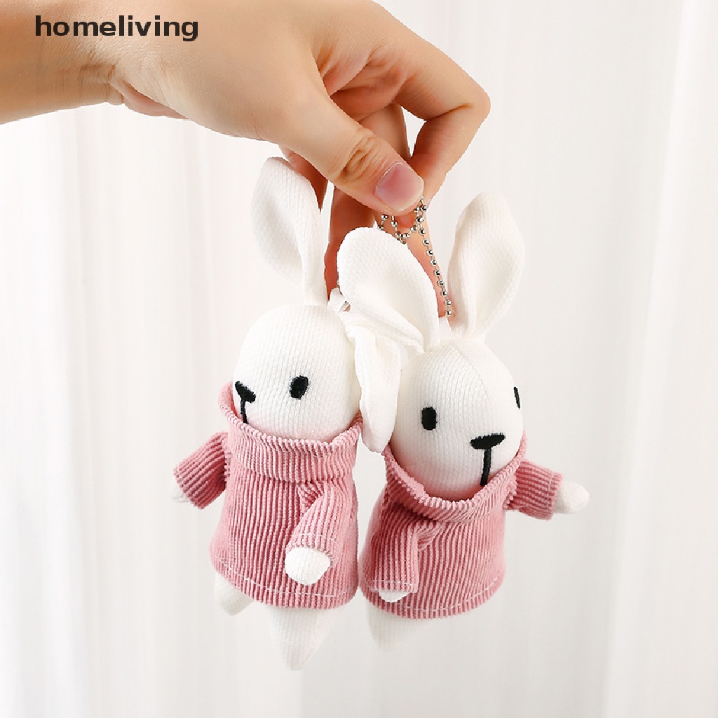 Móc Khóa Hình Thỏ Bông Dễ Thương