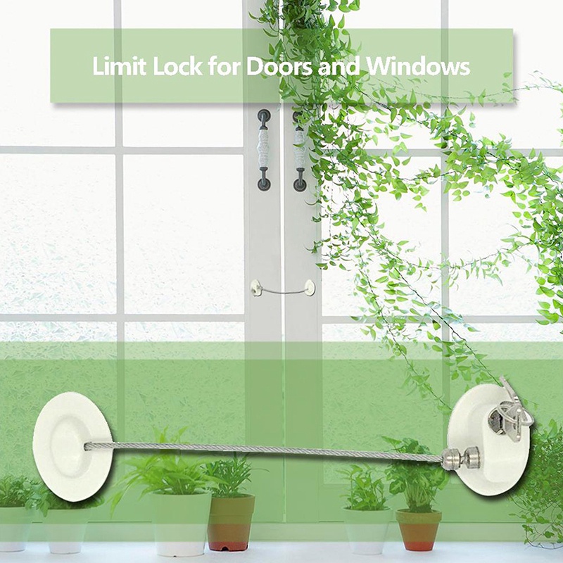 Khóa Cửa Tủ Bằng Hợp Kim Nhôm Bảo Vệ An Toàn Cho Bé Chống Rơi Hàng Mới