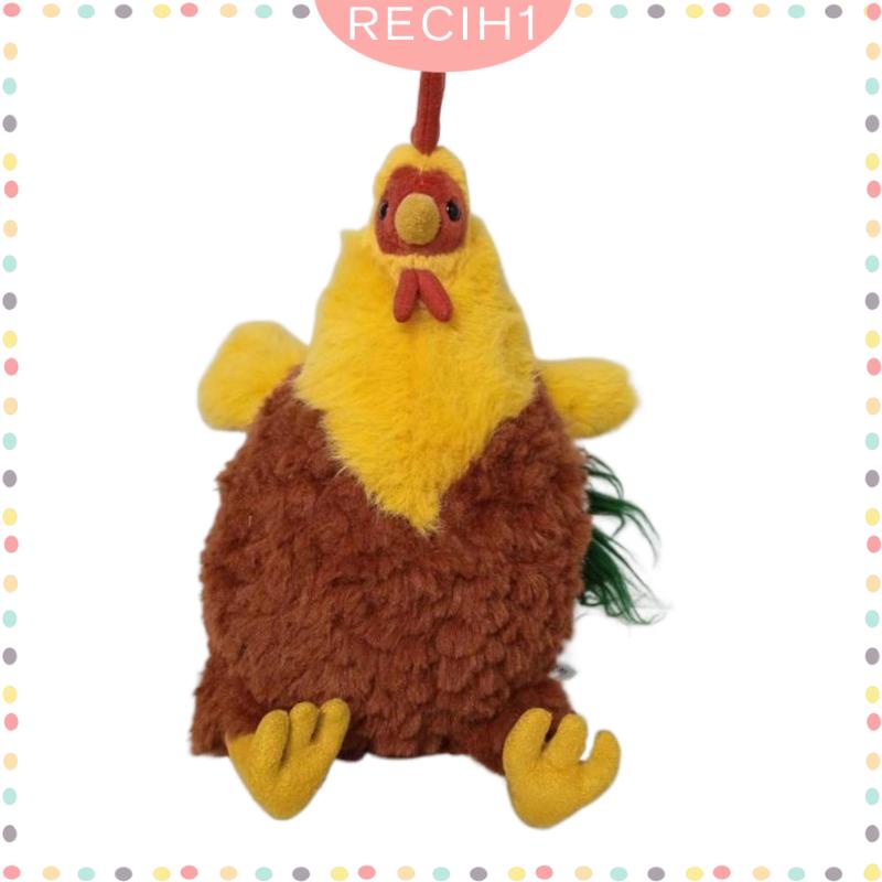 Gà Nhồi Bông Mềm Mại Trang Trí Phòng Cho Bé