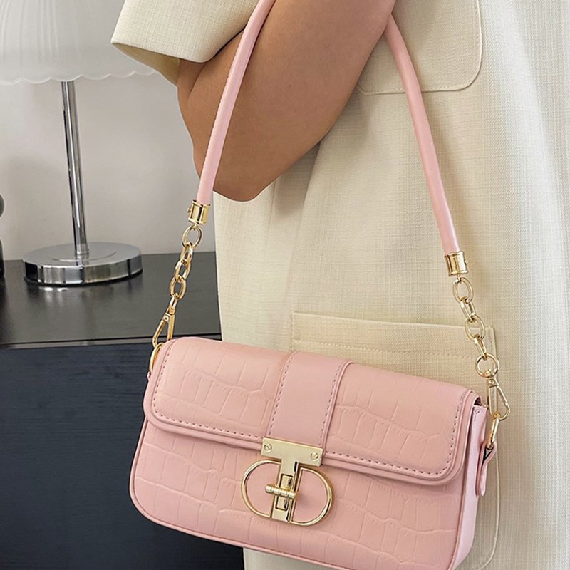 Túi Đeo Vai / Đeo Chéo Hình Vuông Cỡ Nhỏ Họa Tiết Vân Đá Chất Lượng Cao Thời Trang Cho Nữ