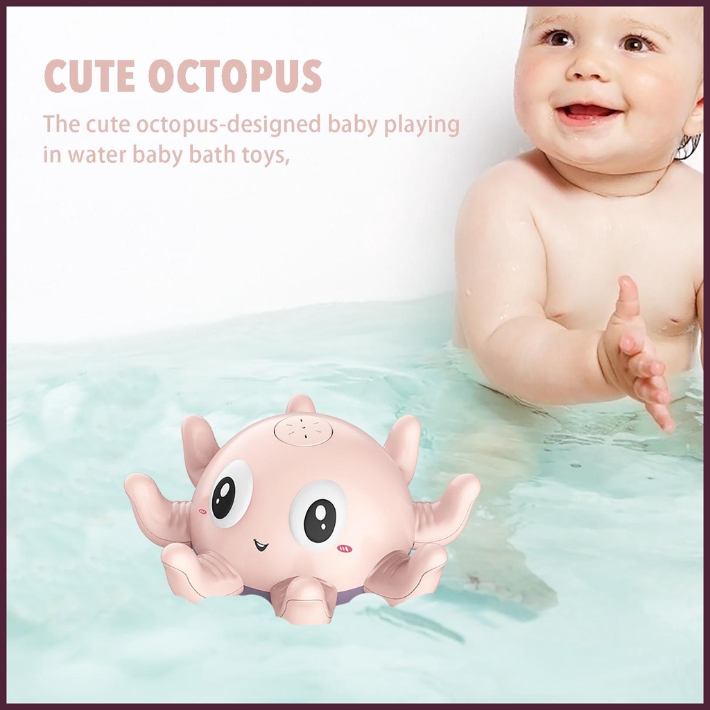 Đồ Chơi Đèn Led Phát Sáng Kiểu Dáng Hoạt Hình Dễ Thương Cho Bé Chơi Khi Tắm