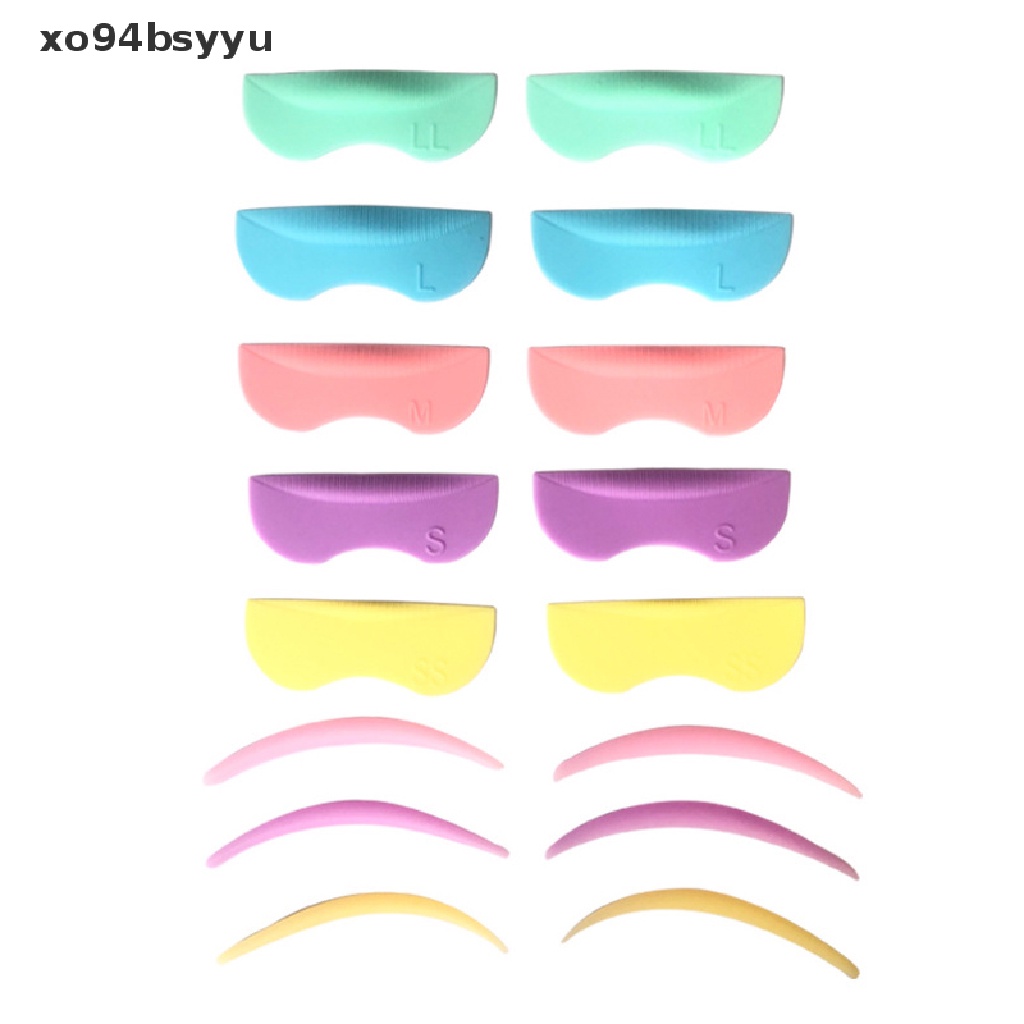 Set 8 Cặp Đệm Silicone Hỗ Trợ Uốn Cong Lông Mi Xo94Bsyu