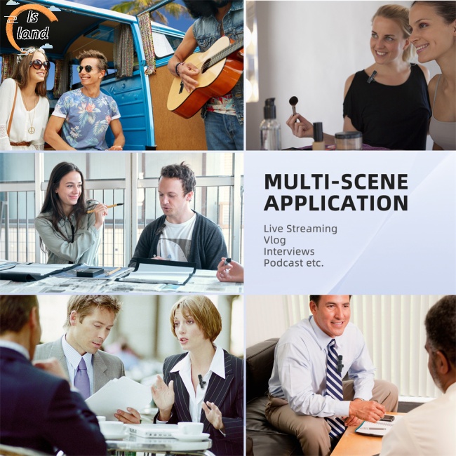 Micro Không Dây K11 2.4GHz Cổng Sạc Type C Chống Ồn Dùng Để Phát Trực Tiếp