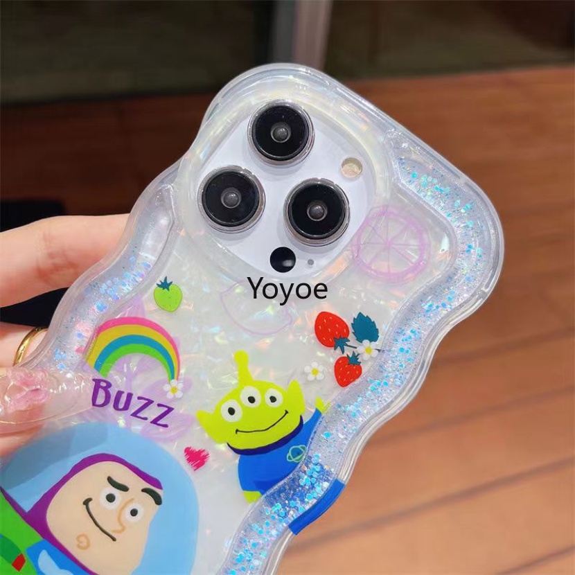 Ốp Điện Thoại Silicone Mềm Chống Sốc Phối Kim Tuyến Nước Cho iPhone 14 13 12 11 Pro Max X XS XR 7 8 Plus SE