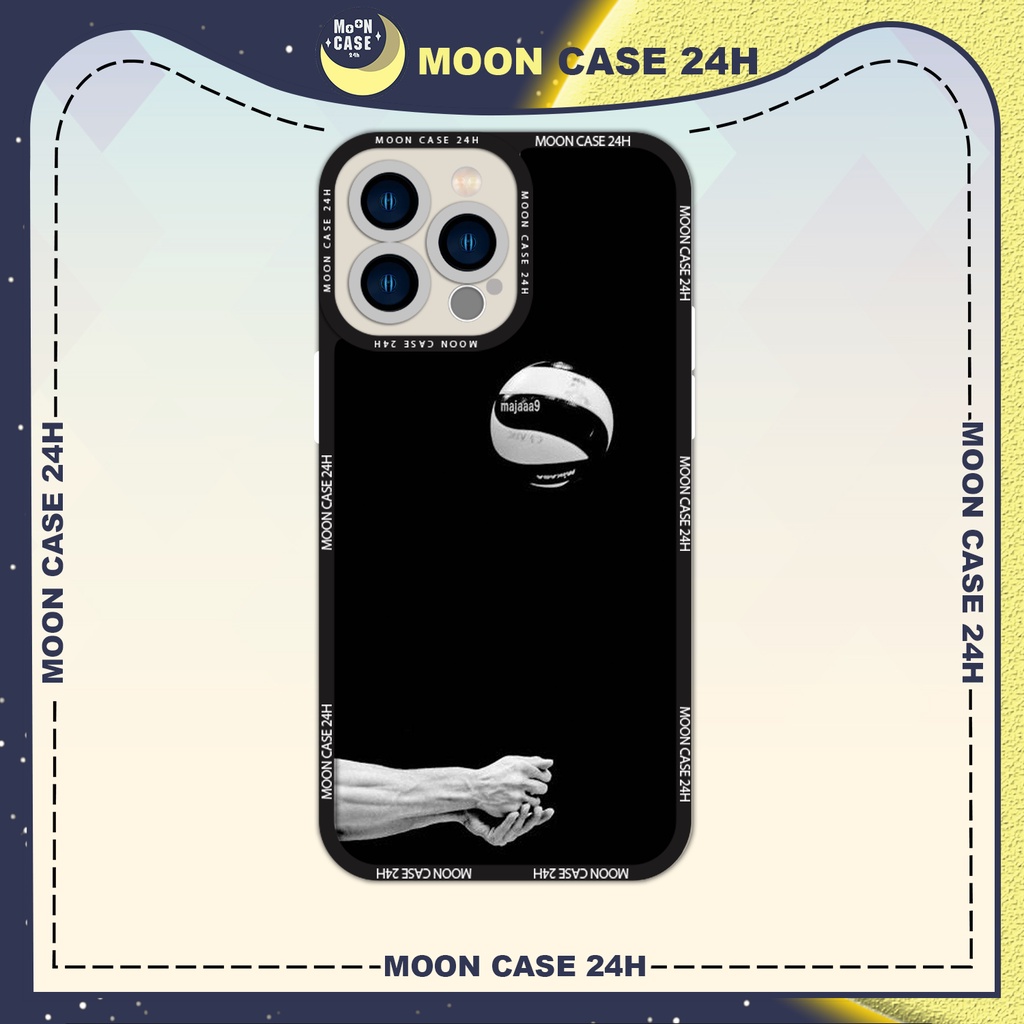 Ốp lưng iphone MOON CASE 24H Hình Tay Đánh Bóng Chuyền ip 8/x/xs/xsmax/11/12/13/14pro/plus/promax