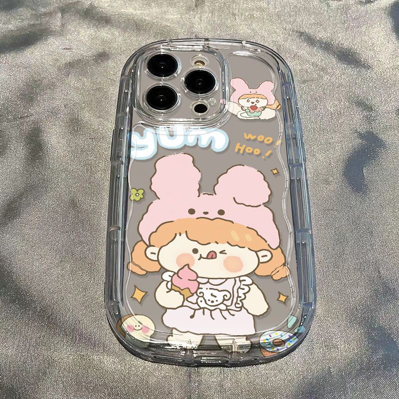 ✅Ốp Điện Thoại Mềm Trong Suốt Chống Sốc Hình Nón Cho iPhone147 / 12 13 8p xr11 / Xsmax WNP2