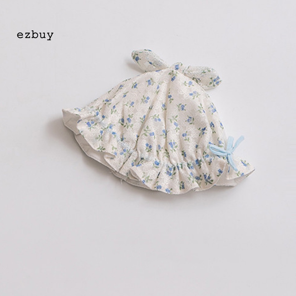 Mũ Ngư Dân Chống Nắng Thoáng Khí Khô Nhanh In Họa Tiết Hoa Có Thể Điều Chỉnh Cho Bé Gái