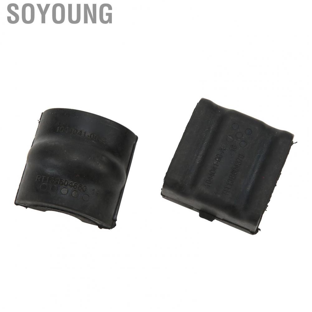 Soyoung Stabilizer Bar Bushing Kit  Rear Wheel Heat Resistant Easy Installation Wearproof 1044041 00 A Precise Fit for Model 3