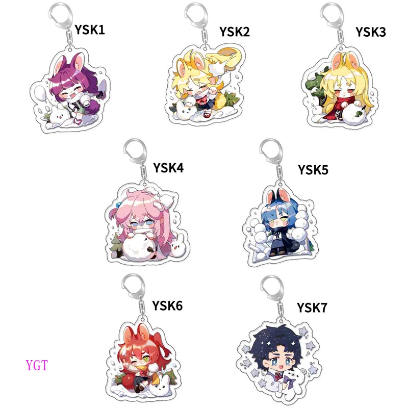 Anime BOCCHI THE ROCK! Móc Khóa Hai Mặt Bằng Acrylic Hitori Gotoh Ikuyo