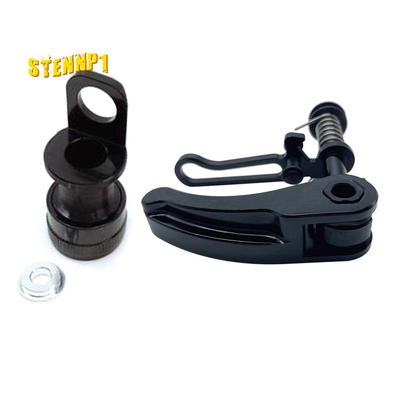 2 Phụ Kiện Xe Đạp: 1 Kẹp Yên Xe Đạp Có Thể Gấp Lại Và 1 Khung Gắn Cố Định Di Động