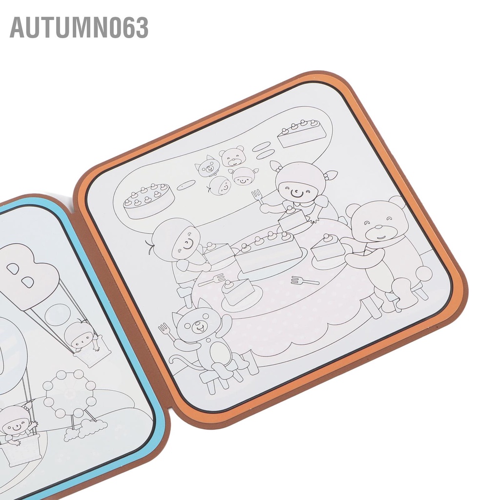 Sách Vẽ Tranh Gấp Gọn Có Thể Tái Sử Dụng Giáo Dục Sớm Cho Bé