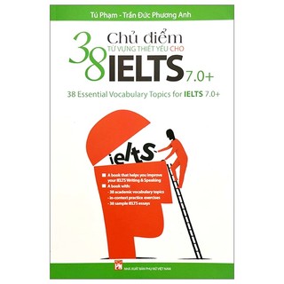 Sách 38 chủ điểm từ vựng thiết yếu cho ielts 7.0+