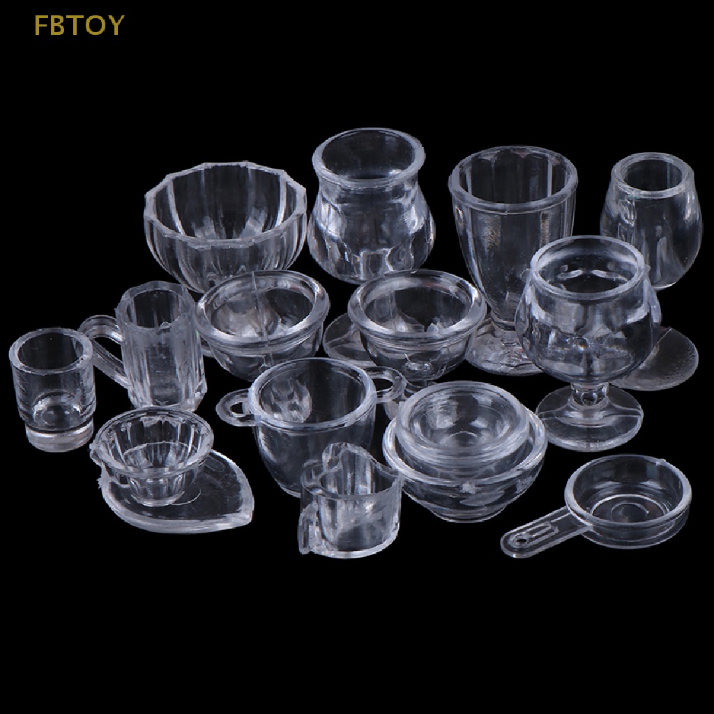 Set 17 Món Đồ Chơi Trong Suốt Cho Bé Chơi Đồ Hàng 1: 12