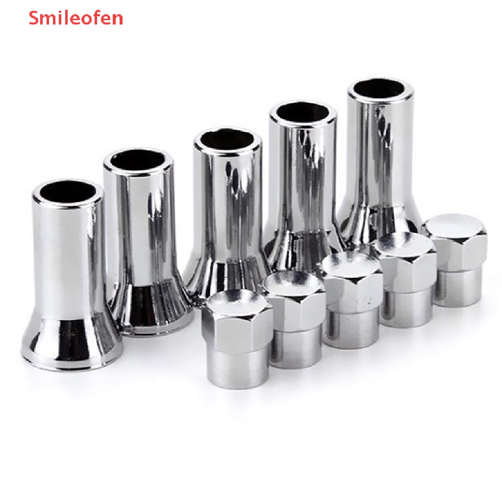 Set 10 Nắp Van Bánh Xe Hơi / Xe Tải TR414AC Có Tay Áo Mới