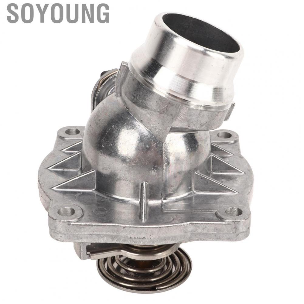Soyoung 11531436386  Heat Resistant ABS Metal Sturdy Structure Coolant Thermostat Housing High Strength for 540i 740i 740iL X5