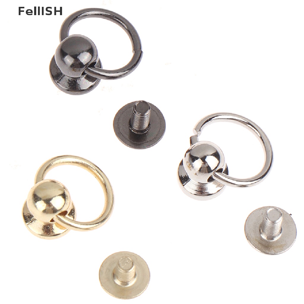 Set 10 Đinh Tán Đầu Tròn Bằng Kim Loại 439br Chuyên Dụng