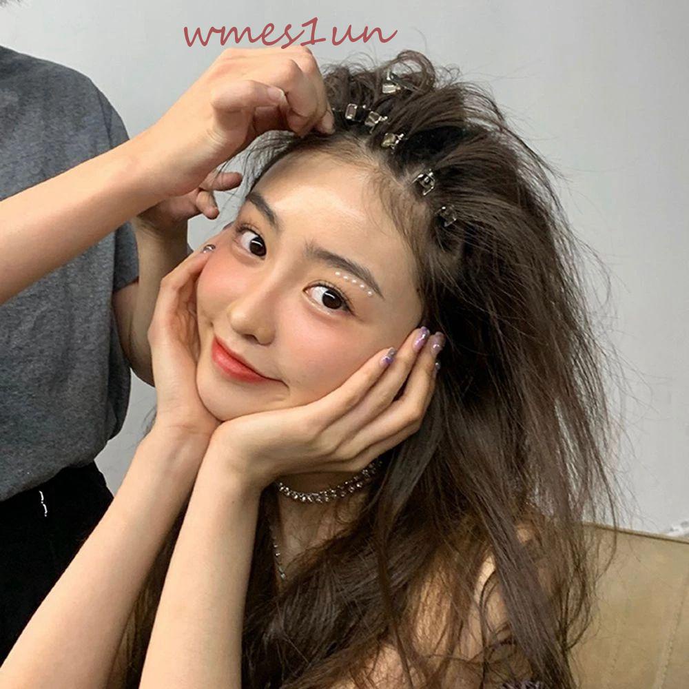 Set 5 Kẹp Tóc Mỏ Vịt Bằng Hợp Kim Tiện Dụng WMES15H