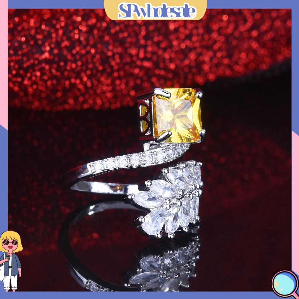 <SPwholesale> Nhẫn Hình Chiếc Lá Thời Trang Dành Cho Nữ