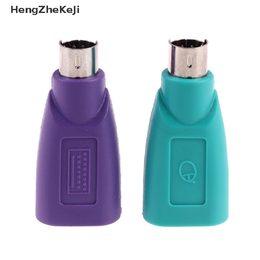 1 Cặp Đầu Chuyển Đổi Chuột Và Bàn Phím PS2 Sang PS / 2 usb