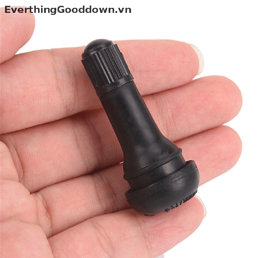 Set 4 Van Bánh Xe Cao Su Không Săm TR412 Bằng Hợp Kim Chrome Cho Xe Hơi Xe Máy vn