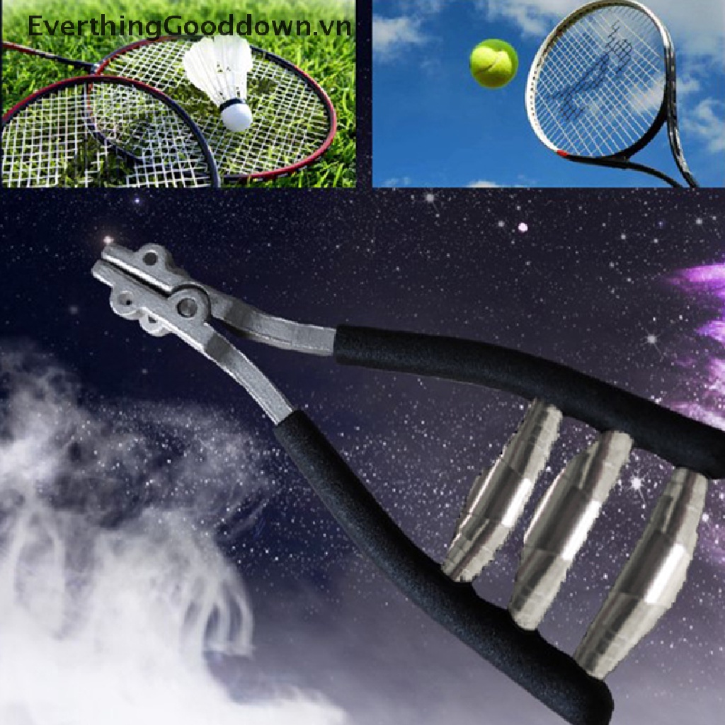 Everthinggood Dụng Cụ Kẹp Dây Vợt Tennis Đầu Rộng Bằng Hợp Kim