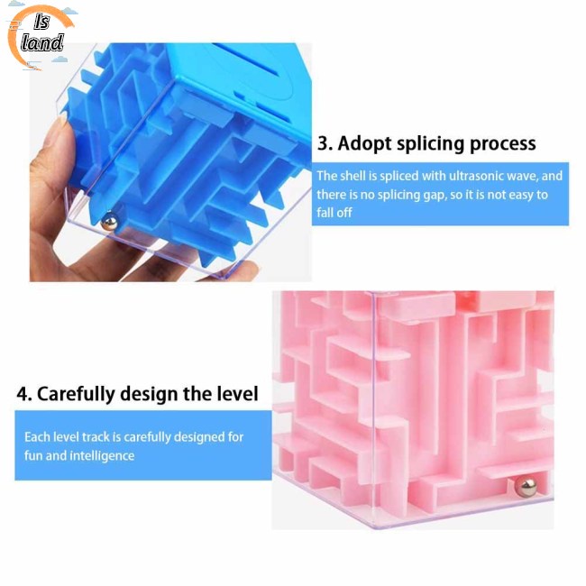 Hộp Đựng Tiền Xu Sưu Tầm Mê Cung 3d Dành Cho Trẻ Em