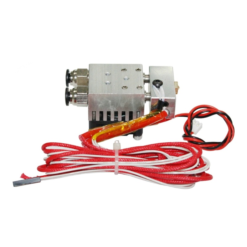 Startreally 2 trong 1 đầu ra j-head vòi đơn đầu đôi máy đùn từ xa màu hotend