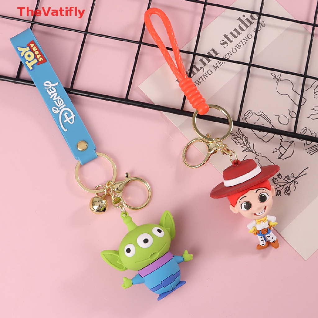 DISNEY [Thevalifly] Móc Khóa Búp Bê Hoạt Hình Toy Story Buzz Lightyear Woody Lotso