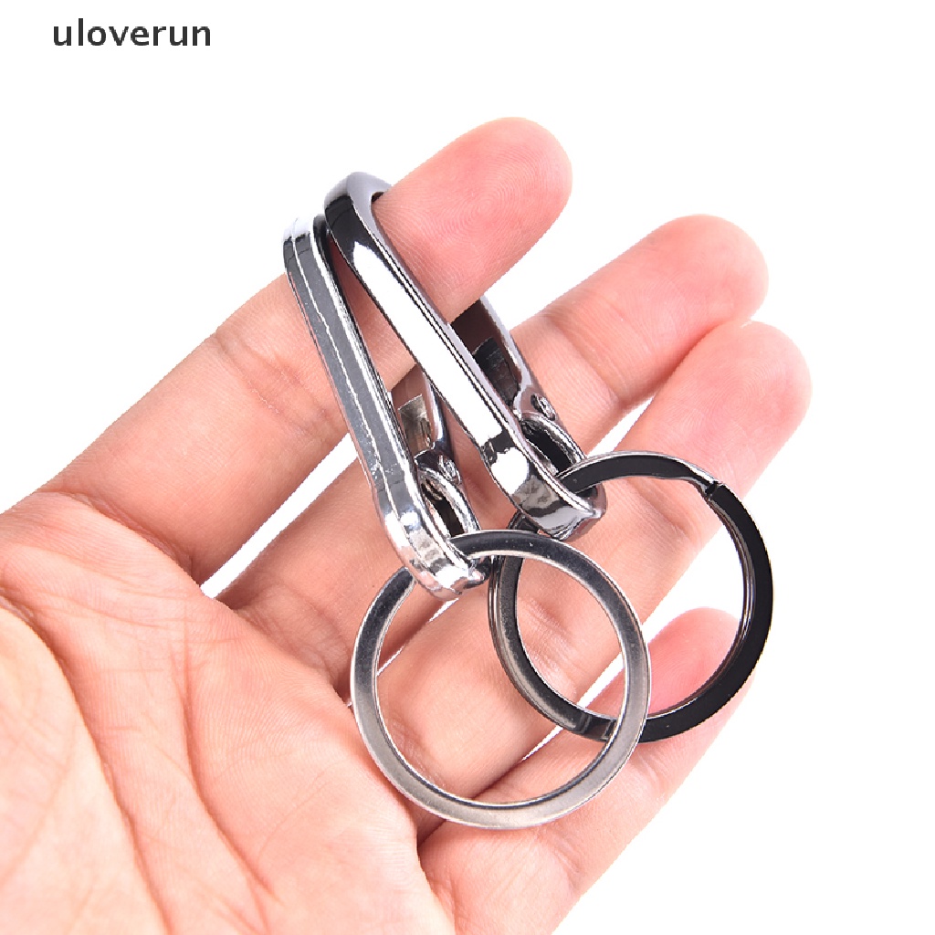 Bộ 2 Móc Khóa Bằng Thép Không Gỉ Chất Lượng Cao