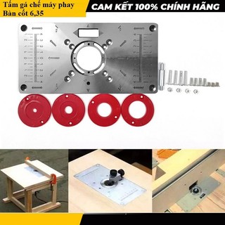 Tấm gá chế máy phay gỗ _ mặt gá máy phay bàn làm mộc diy