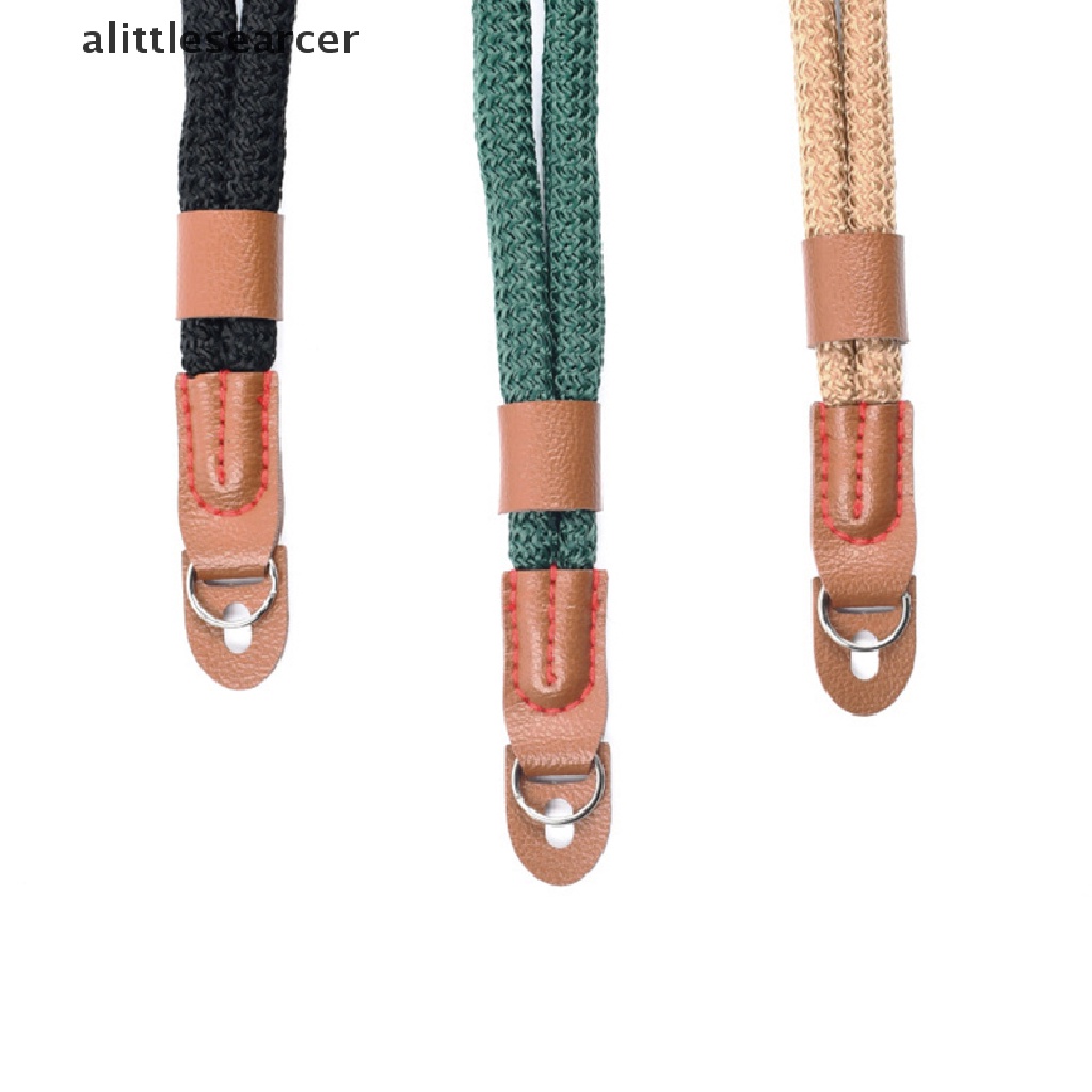 Dây Đeo Cổ Tay Cotton Bện Lỗ Tròn Cho Máy Ảnh Leica Digital SLR