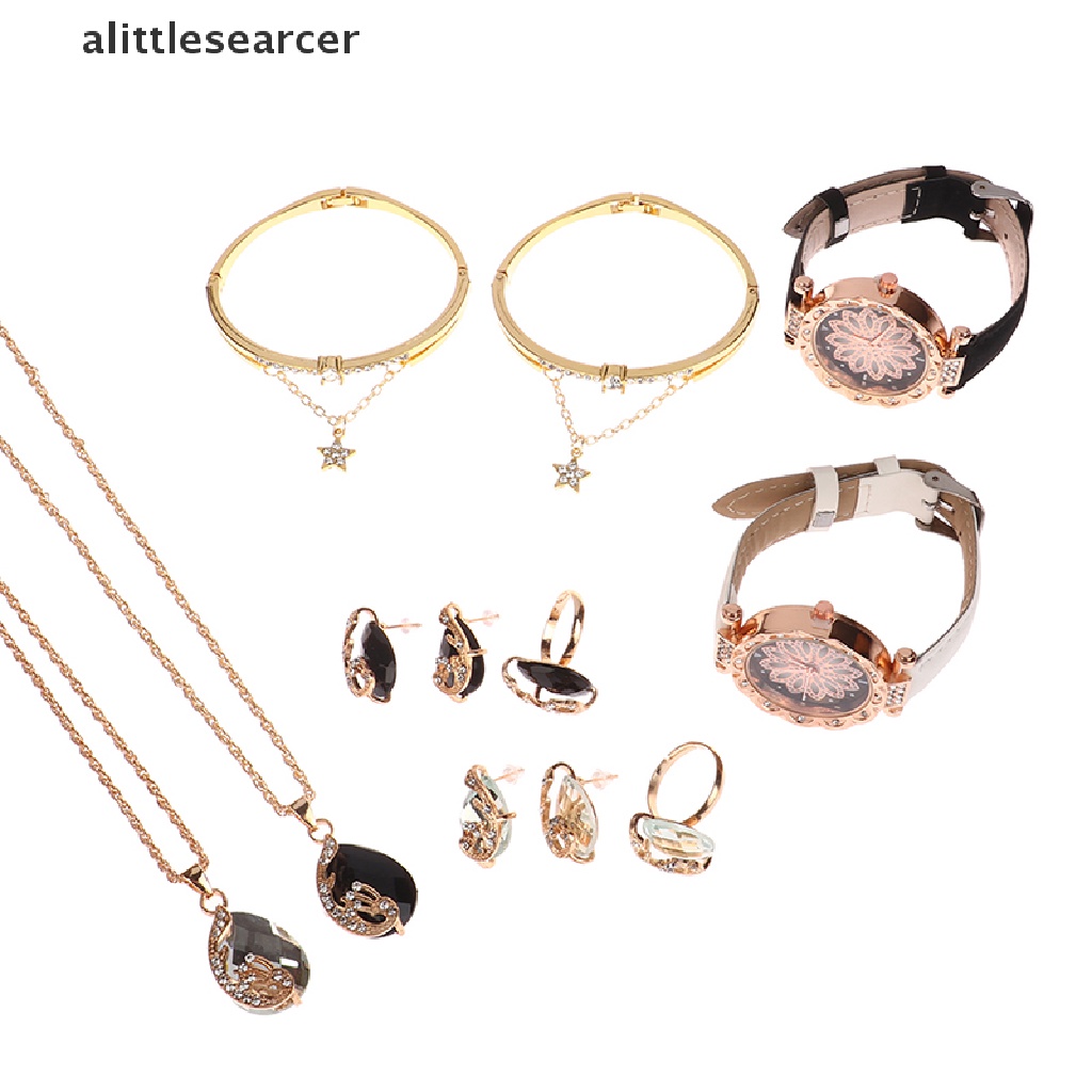 1 Set Đồng Hồ Đeo Tay Ana Dây Da Thiết Kế Đơn Giản Cho Nữ