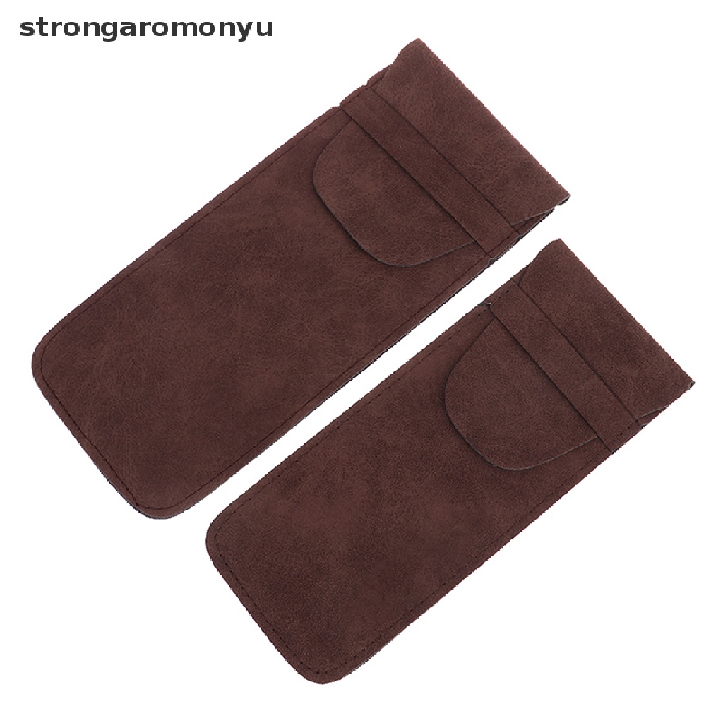 Túi Đựng Bút Mini Bằng Da PU Phong Cách Vintage Dành Cho Nam Nữ