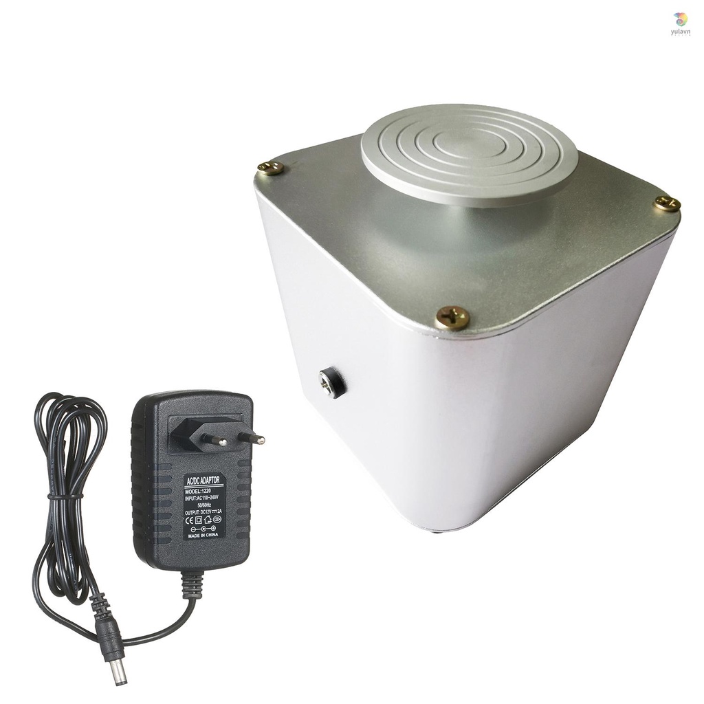 Máy Điêu Khắc Đất Sét Điện Tử 6cm Có Bánh Xe Xoay Tốc Độ Và Đồng Hồ Cho Người Lớn Và Trẻ Em