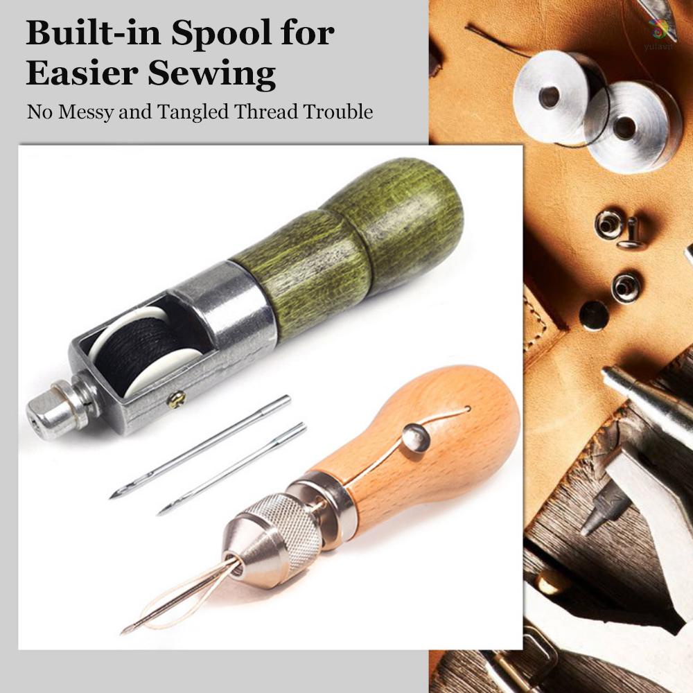 Bộ Dụng Cụ May Vá Đồ Da Kèm 1 Cuộn Chỉ Sáp