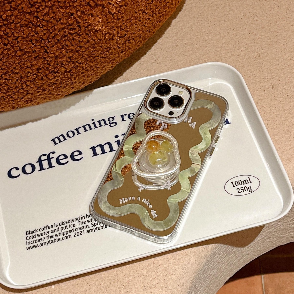 Ốp Điện Thoại TPU Mềm Trong Suốt Chống Sốc Có Giá Đỡ Cho iphone 14 13 Pro Max 12 11