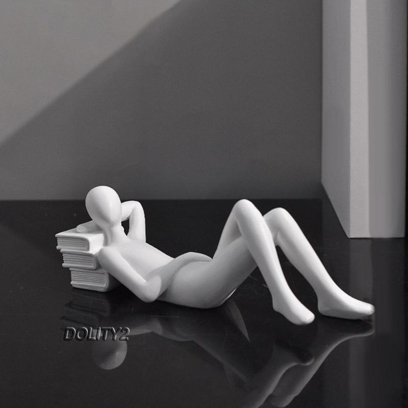 [Dolity2] Tượng Người Suy Nghĩ Trừu Tượng Bằng Nhựa Resin Điêu Khắc Trừu Tượng