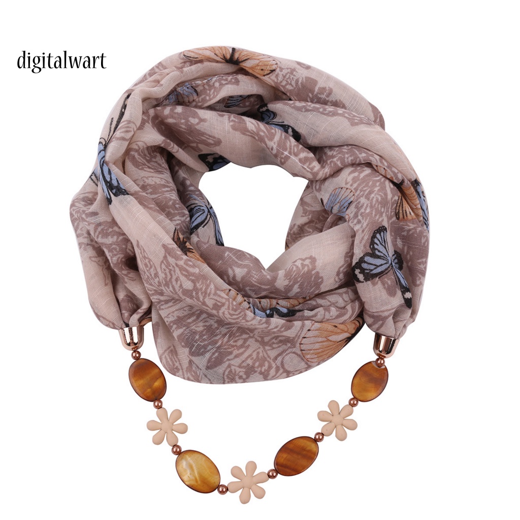 Kỹ Thuật Số| Khăn Choàng Cổ Bằng Cotton In Họa Tiết Nhiều Kiểu Dáng Dành Cho Nữ