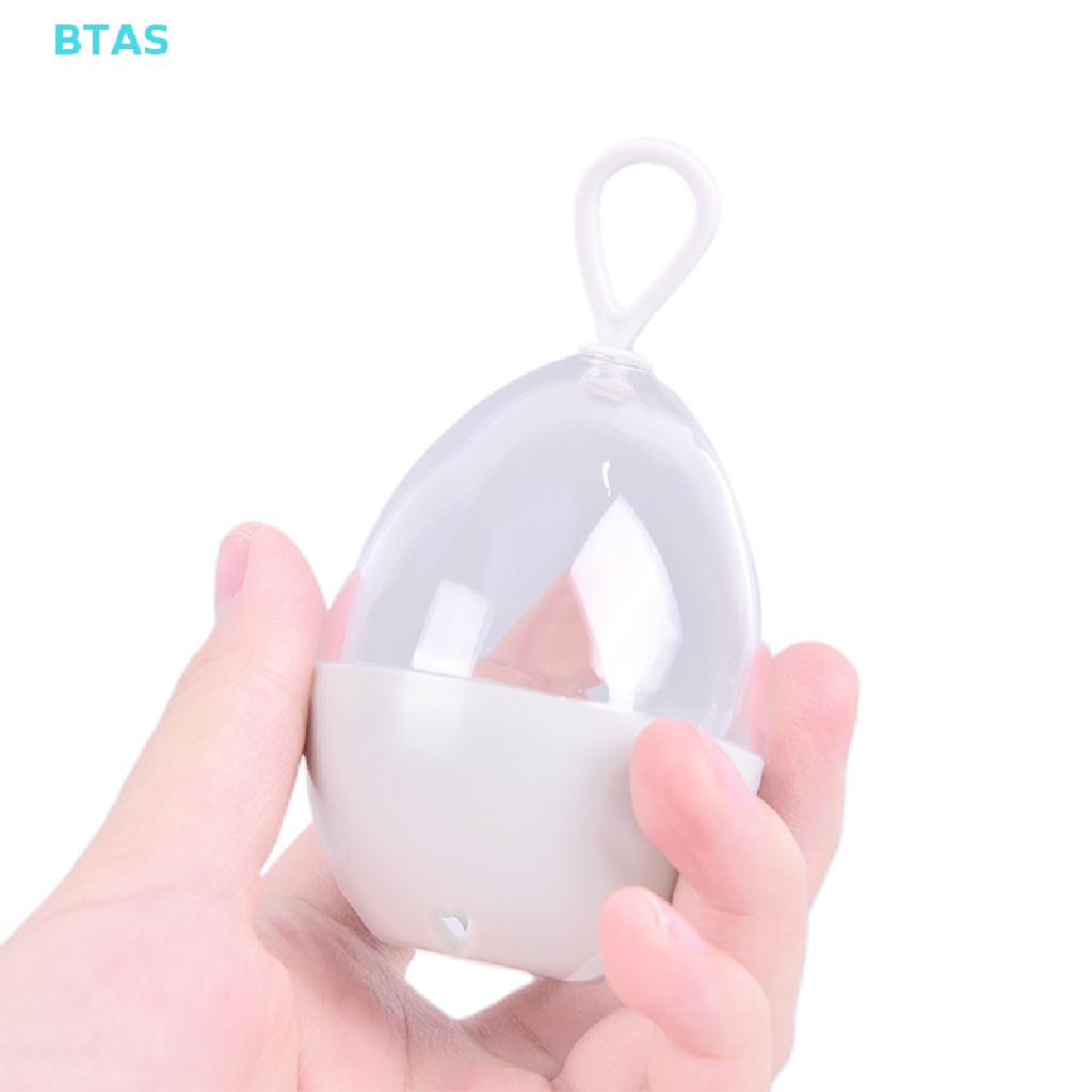 Bt Hộp Đựng Mút Trang Điểm Hình Trứng Thoáng Khí Chống Ẩm Mốc AS