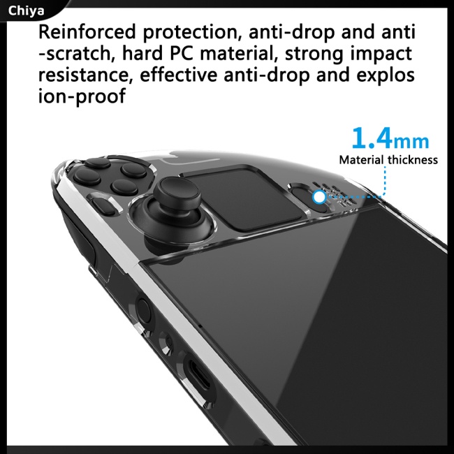 Vỏ Cứng Trong Suốt Bảo Vệ Cho Tay Cầm Chơi Game Hơi Nước