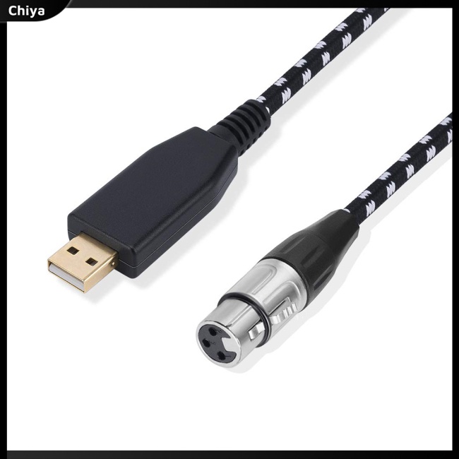 Dây Cáp Chuyển Đổi Cổng Usb Sang Xlr Uxld-30 Dài 3M Chuyên Dụng Cho Micro Thu Âm