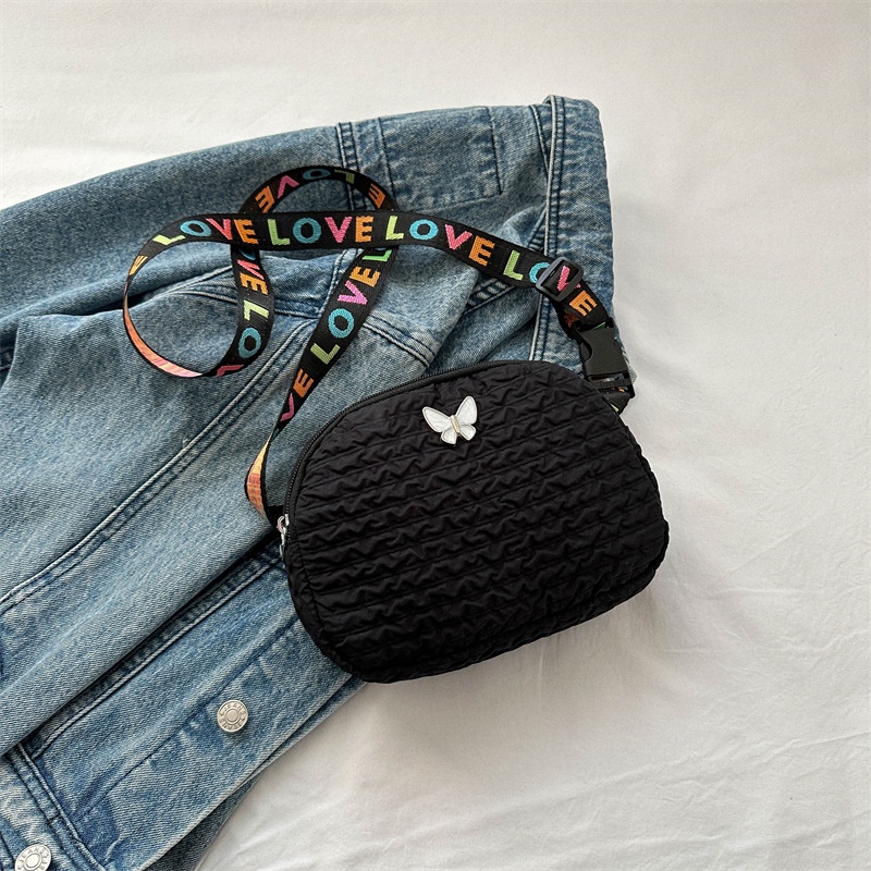 Ba Lô Nylon Màu Trơn Đơn Giản Thời Trang Mùa Xuân Hàn Quốc 2023