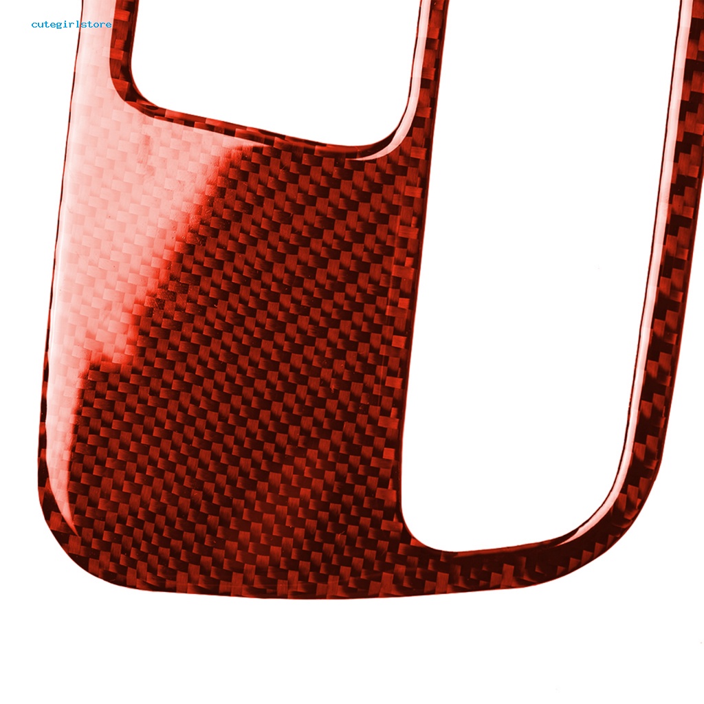 Bộ 2 Miếng Dán Màu Đỏ Bằng Sợi Carbon Thân Thiện Với Môi Trường Cho Đèn Đọc Sách Xe Hơi Chevrolet Camaro 2016-2020